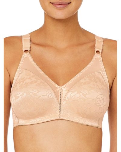 Bali Double Support Wire-free Bra - Natural