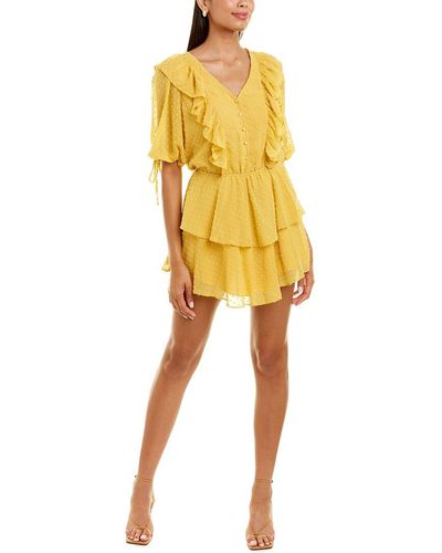 Yumi Kim Hailey Mini Dress - Yellow