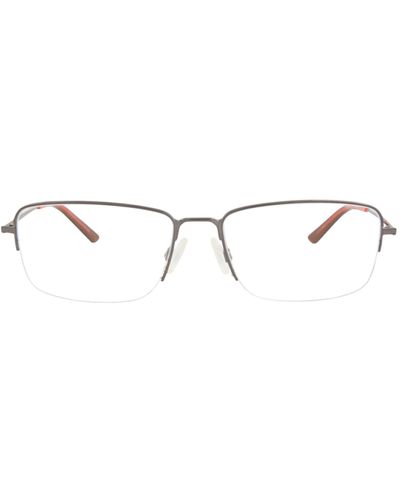 PUMA Square-frame Stainless Steel Optical Frames - Multicolor