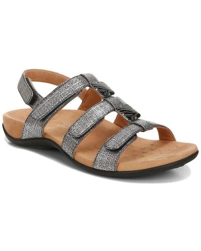 Vionic Amber Sandal - Medium Width - Brown