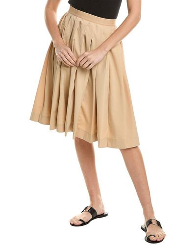 3.1 Phillip Lim Pleated Skirt - Natural