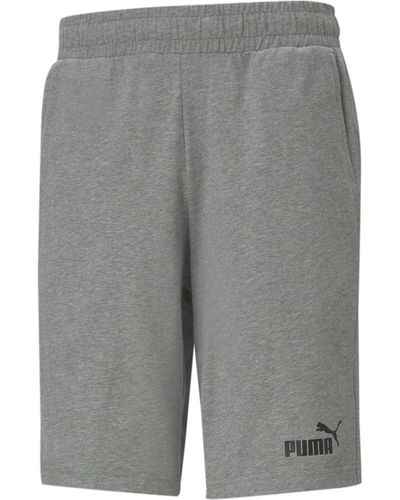 PUMA Essentials Jersey Shorts - Gray