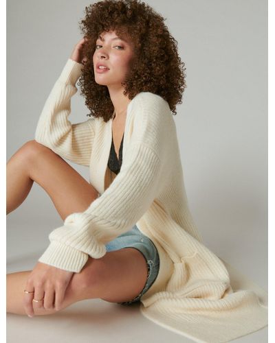 Lucky Brand Duster Cardigan - Natural