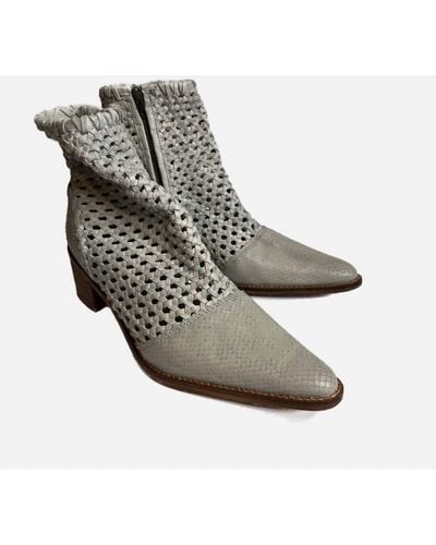 Free People In The Loop Woven Boots - Gray