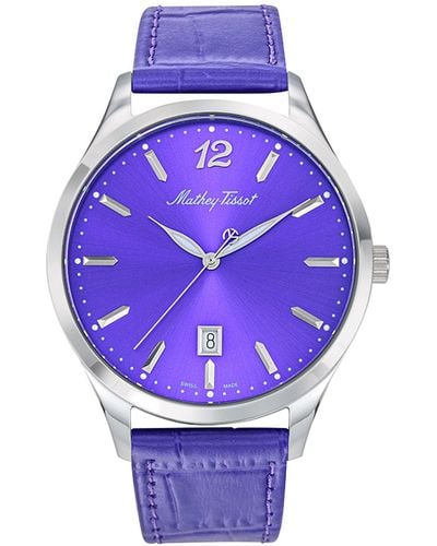 Mathey-Tissot Urban Purple Dial Watch