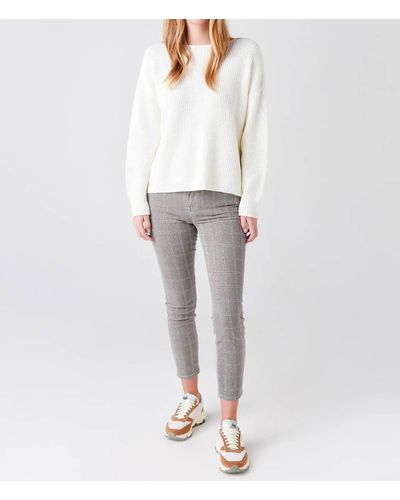 FRAME Le High Skinny Crop Jean - White