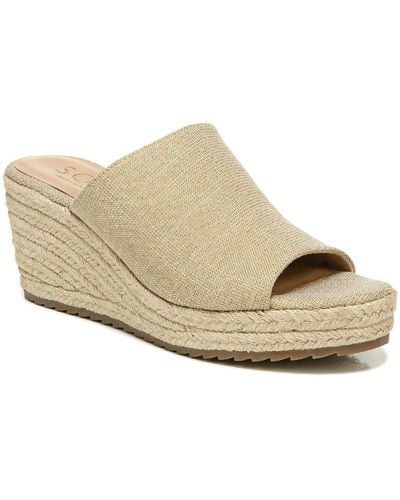 SOUL Naturalizer Oodles Padded Insole Canvas Espadrilles - Natural