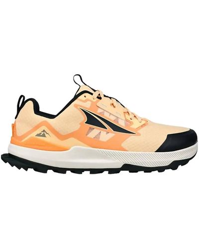 Altra Lone Peak 7 Trail Shoe In Orange - Natural