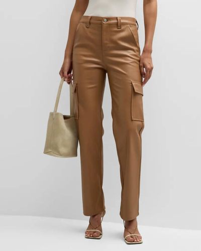 Pistola Cassie Utility Super High Rise Straight Pants - Natural