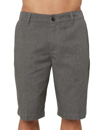 O'neill Sportswear Redwood Relaxed Fit Chino Flat Front - Gray