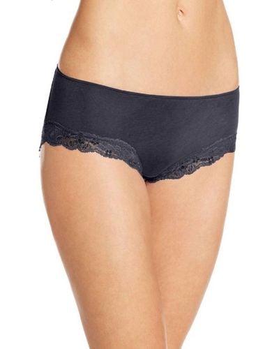 Only Hearts Organic Cotton Hipster Panty - Blue