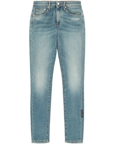 Off-White c/o Virgil Abloh Skinny Fit Jeans - Blue