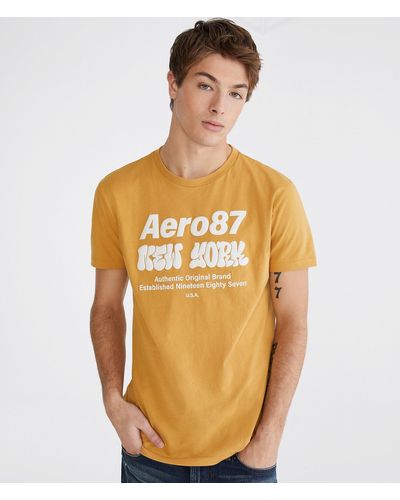 Aéropostale 87 New York Graphic Tee - Multicolor