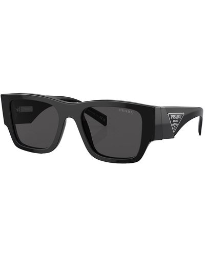 Prada Pr 10zs 1ab5s0 54mm Pillow Sunglasses - Black