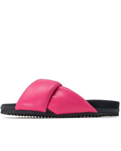 Roam Foldy Puffy Slide Sandal - Pink