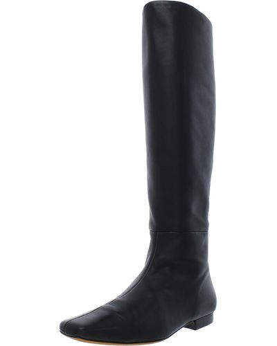 Vince Nella Leather Tall Knee-high Boots - Black