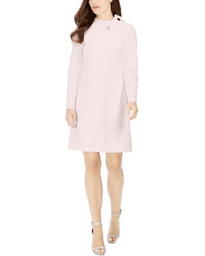 Calvin Klein Knit Sheath Cocktail And Party Dress - Pink