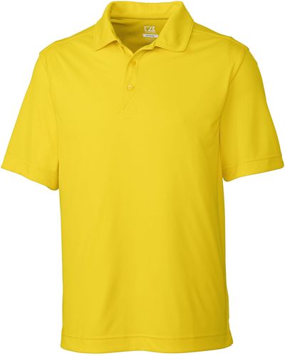 Cutter & Buck Cb Drytec Northgate Polo Shirt - Yellow