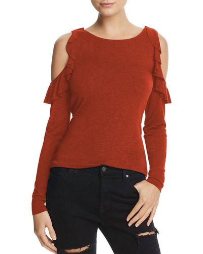 Bailey 44 Tinkerbell Long Sleeve Cotton Jersey Top - Red