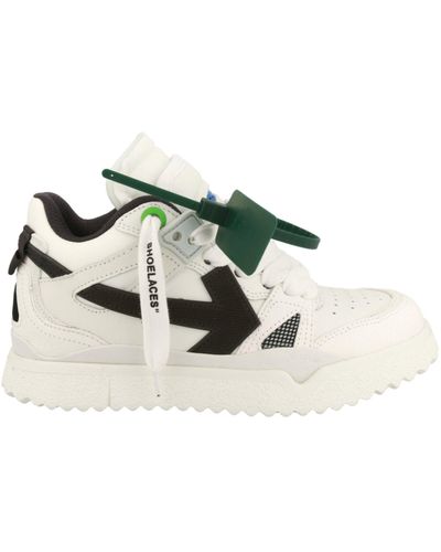 Off-White c/o Virgil Abloh Mid-top Sponge Sneakers - White