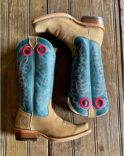 Ariat Futurity Boon Western Boot - Blue