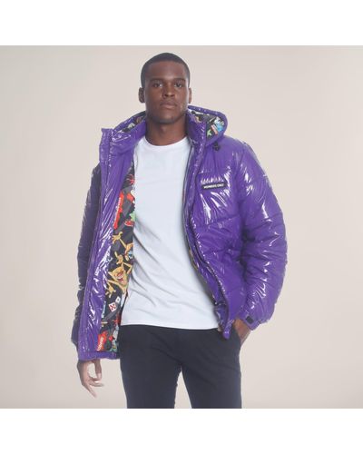 Purple Members Only Jackets for Men Lyst