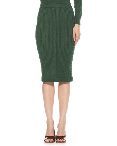 Alexia Admor Zion Skirt - Green