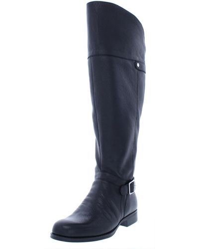 Naturalizer January Wide Calf Over-the-knee Boots - Blue