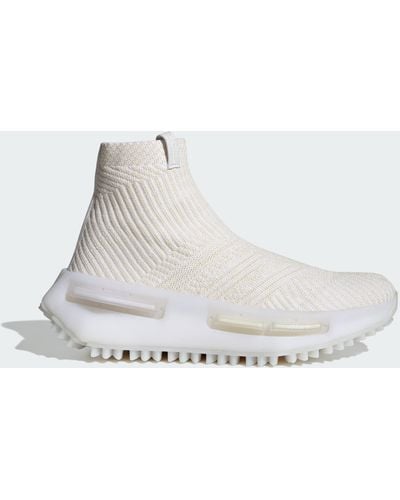 adidas Nmd_s1 Sock Shoes - White