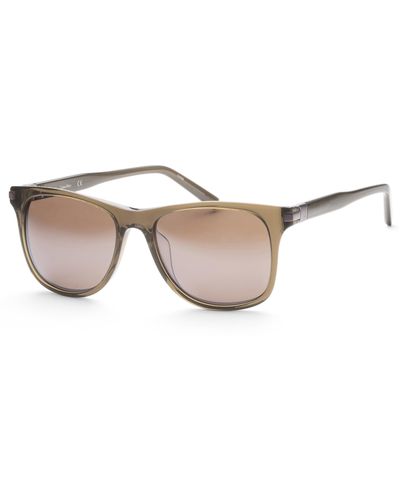 Calvin Klein 54mm Brown Sunglasses Ck4329sa-318 - Natural