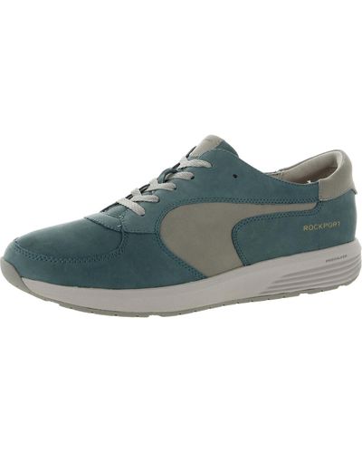 Rockport True Stride Blucher Leather Lifestyle Casual And Fashion Sneakers - Blue