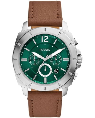 Fossil Stainless Steel Chronograph Watches Page for 2 | to Lyst Up - 61% off - Men
