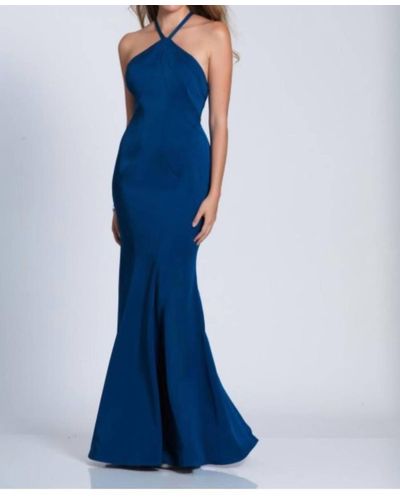 Dave & Johnny Evening Gown - Blue