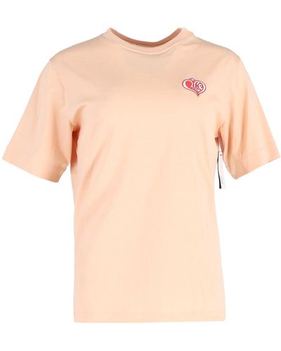 Chloé Chloe Heart Logo T-shirt - Pink