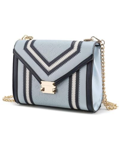 MKF Collection by Mia K Esther Crossbody Handbag For - Blue
