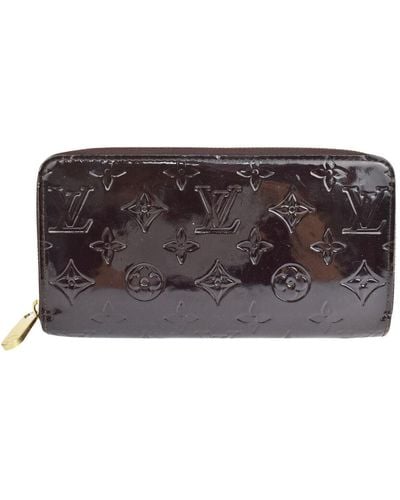 Louis Vuitton Portefeuille Zippy Patent Leather Wallet (pre-owned) - Brown