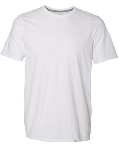 Russell Essential 60/40 Performance T-shirt - White
