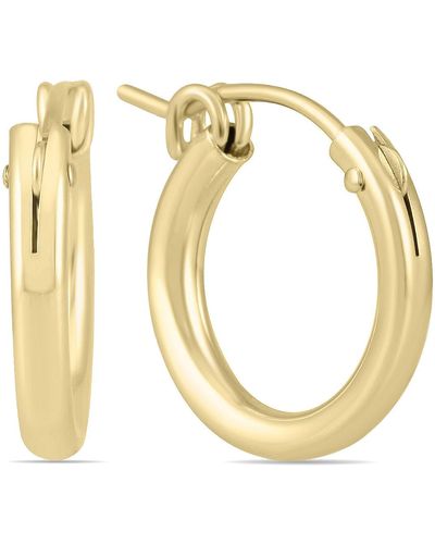 Monary 14k Gold Filled Hoop Earrings (15mm) - Yellow