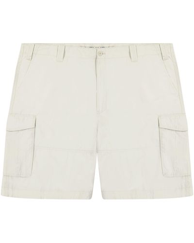 Nautica Big & Tall Cargo Shorts - White