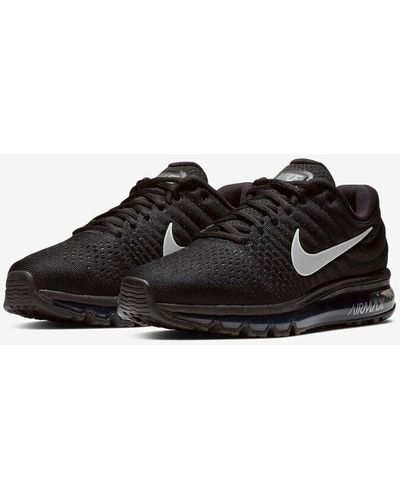 Nike Air Max 2017 849559-001 Anthracite Low Top Running Shoes Ref41 - Black
