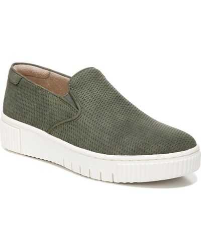 SOUL Naturalizer Tia Faux Leather Comfort Slip-on Sneakers - Green
