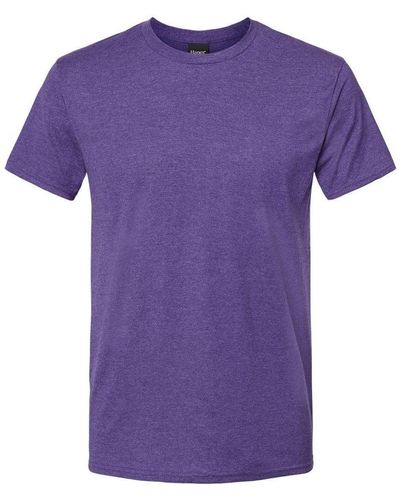 Hanes Perfect-t T-shirt - Purple