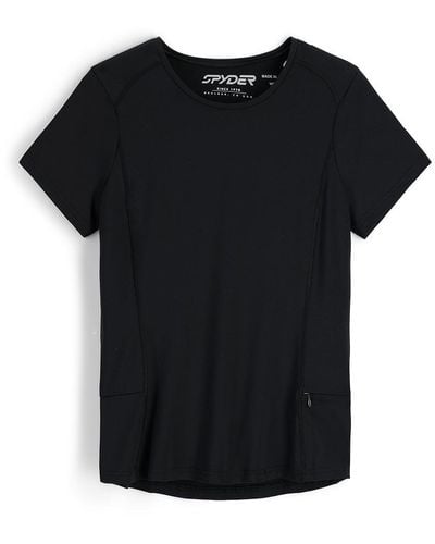 Spyder Arc Graphene Tech Shirt - Black
