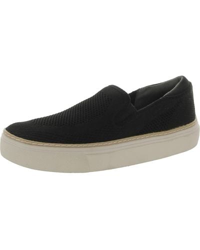 Dr. Scholls No Bad Knit Breathable Casual Slip-on Sneakers - Black