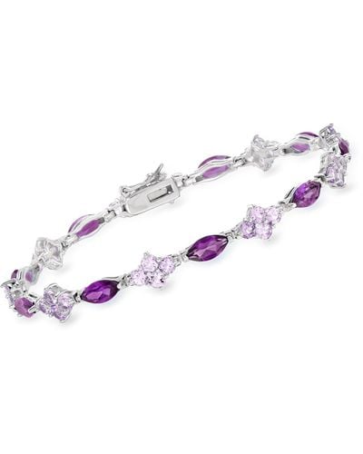 Ross-Simons Amethyst Bracelet - Purple