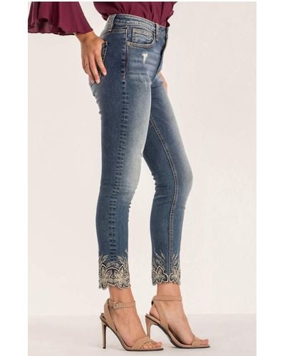 Miss Me Light Of The Day Skinny Jeans - Blue