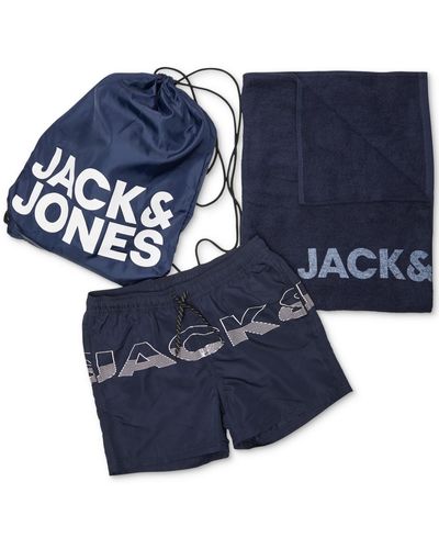 Jack & Jones Boardshorts Beachwear Swim Trunks - Blue