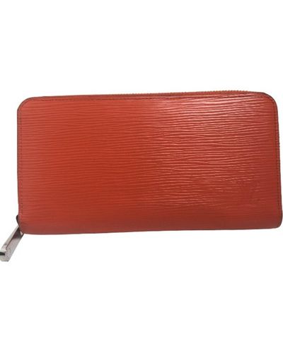 Louis Vuitton Zippy Wallet Leather Wallet (pre-owned) - Red