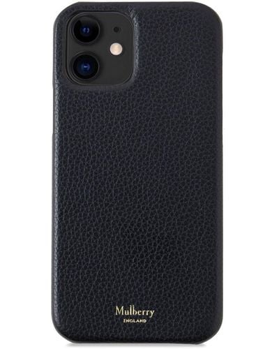 Mulberry Iphone 12 Case With Magsafe - Black