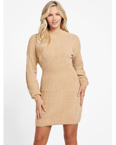 Guess Factory Polly Sweater Dress - Natural